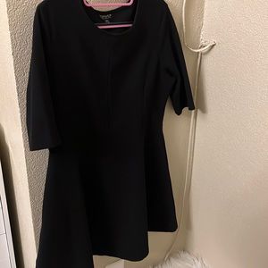 Black top shop dress